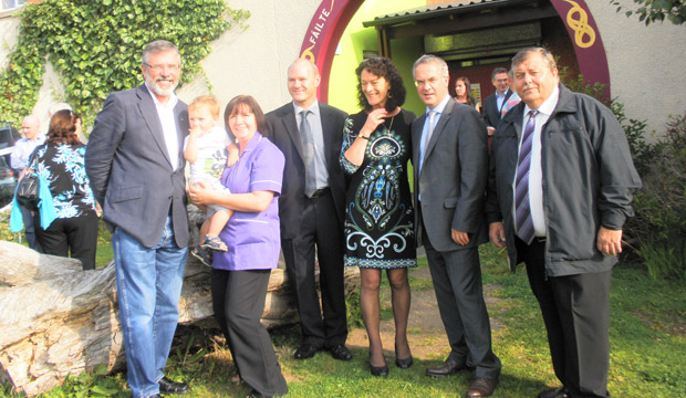 The grand opening of the new Tullymore Community Centre